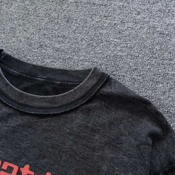 Gallery Dept. Art That Kills Logo Red Alphabet Print Short Sleeve Black